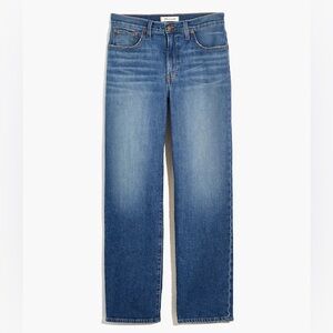 Madewell Women's Mid Rise Perfect Vintage Straight Jean 27